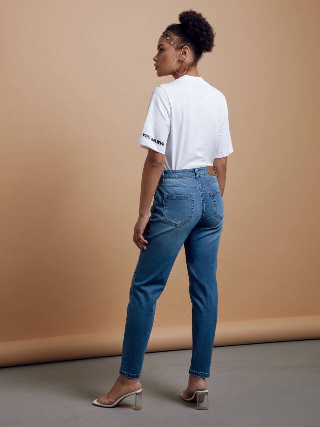 Брюки джинсовые женские CE CON-402, р.170-102, washed blue - 3