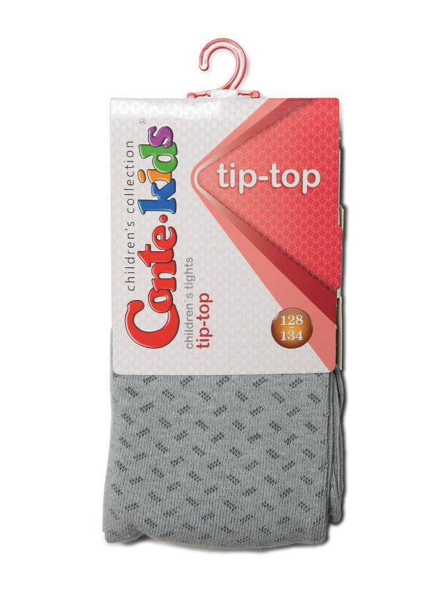 Колготки хлопковые детские TIP-TOP 4С-04СП, p. 116-122 , светло-серый, рис. 453 - 2
