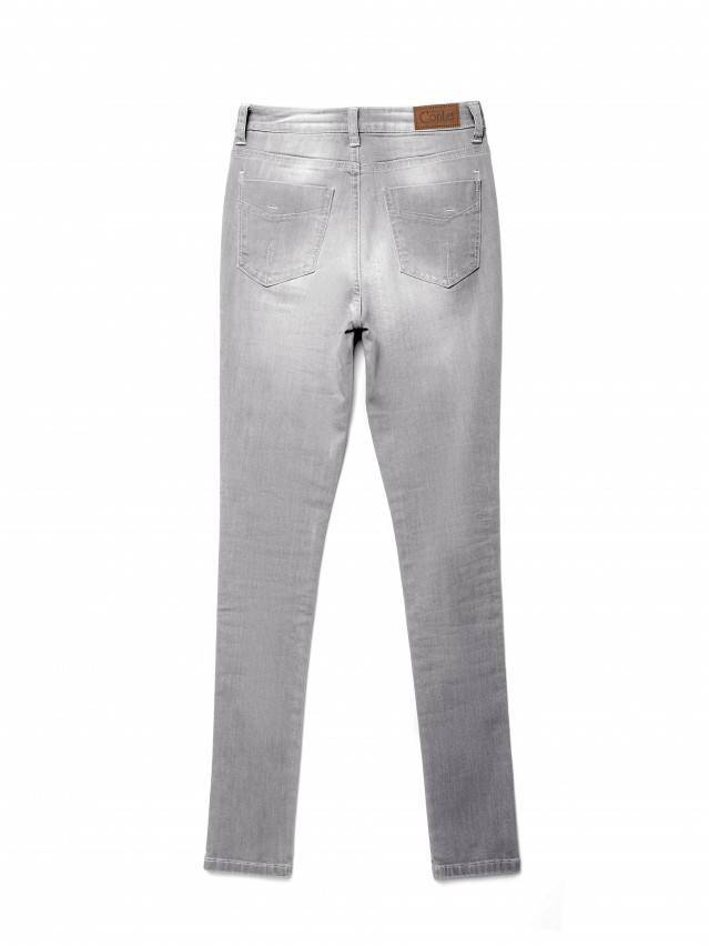 Джинсы Skinny с высокой посадкой CON-117, р.170-90, light grey - 4