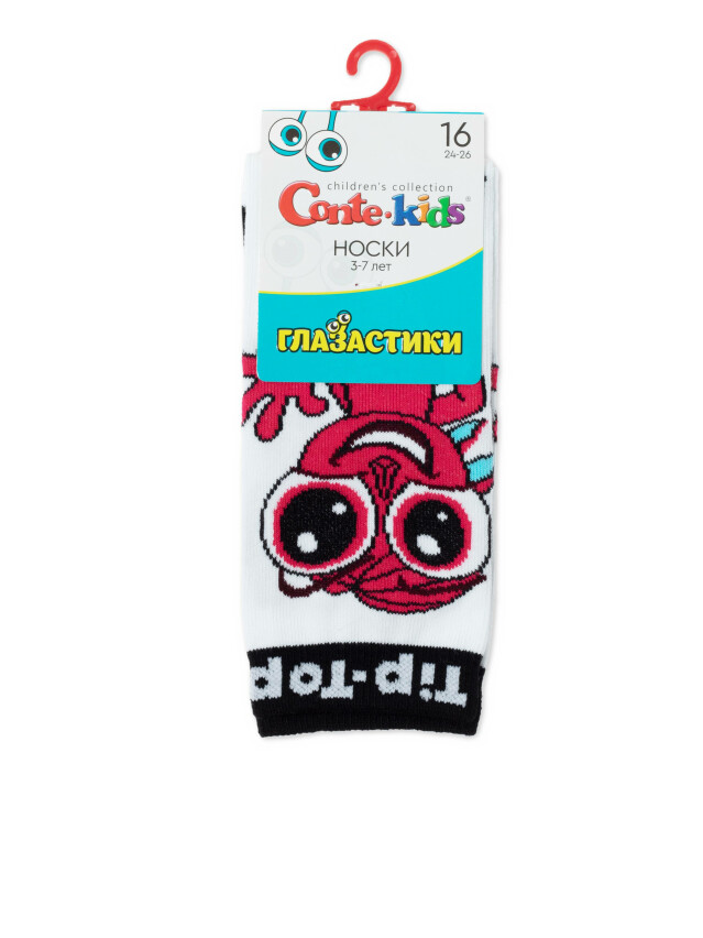 Носки дет. CK TIP-TOP (глазастики) 21С-9/1СП, р.16, 619 белый - 1