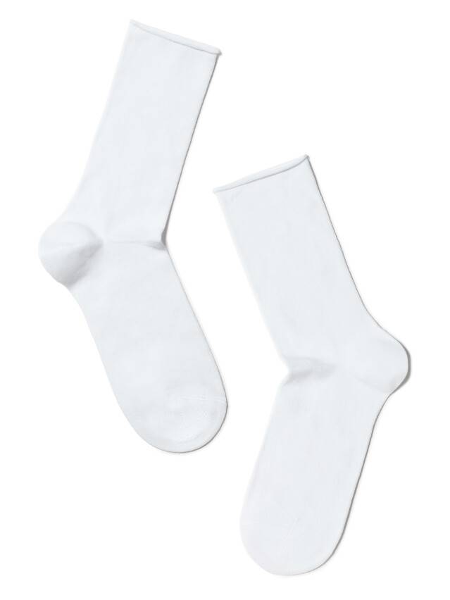Носки женские хлопковые COMFORT (без резинки) 19С-101СП, р. 36-37, 000 белый - 2