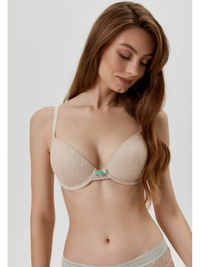 Бюстгальтер женский ARABESQUE TB1055, р.70A, пудра - 3