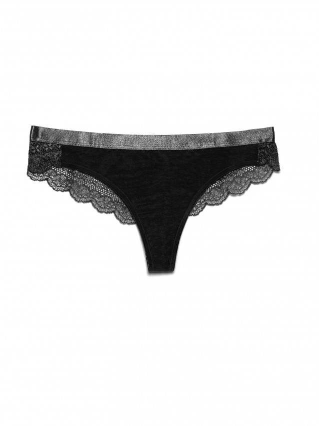Трусы женские FLIRTY LBR 1018 (на вешалке),р.90, black - 3