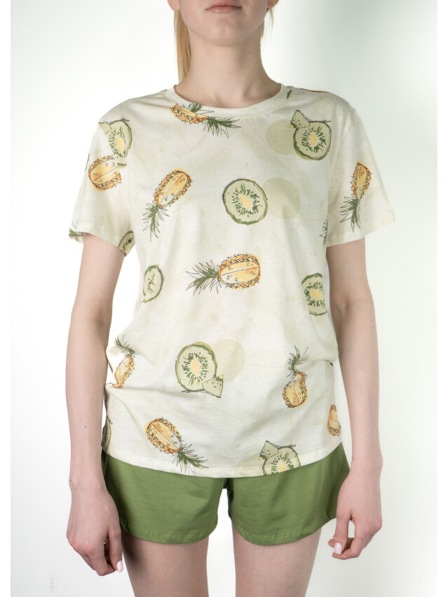 Пижама женская №1553/1, р.S, fruits mix - 3