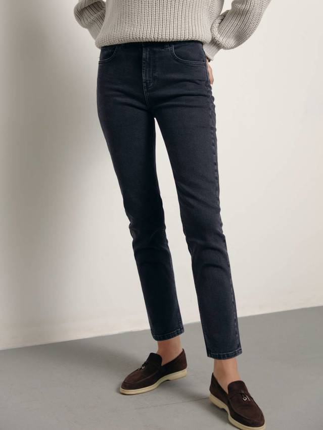 Брюки джинсовые жен. CE CON-366, р.170-102, washed black - 3