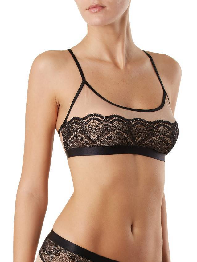 Бюстье женские Swarovski® LBE 1078, р.170-96, royal black - 5