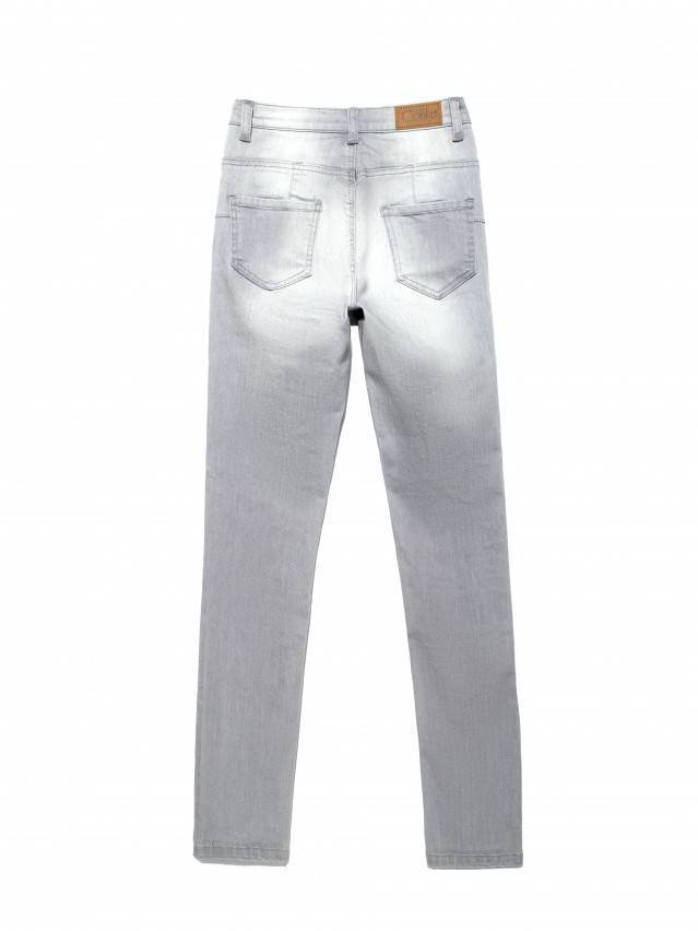 Джинсы с высокой посадкой CON-127, р.170-102, light grey - 4