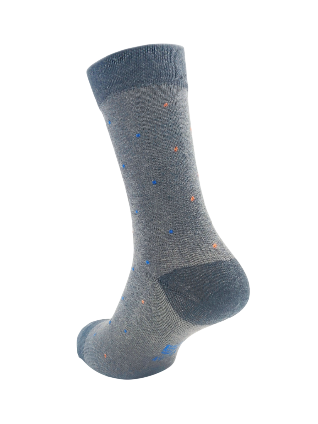 Носки муж. MS M0201S, р.40-41, 48 т.серый меланж - 2