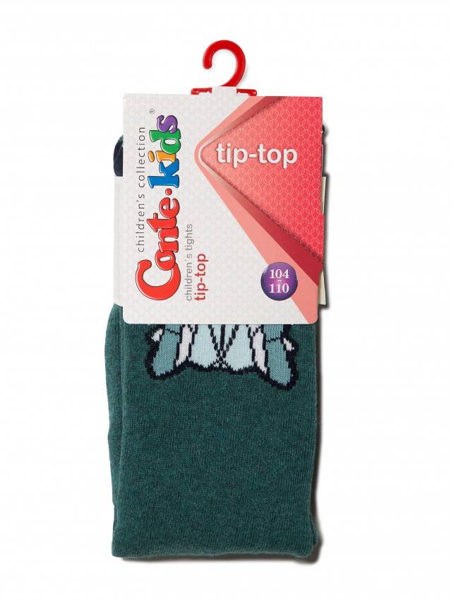 Колготки детские TIP-TOP, р.104-110 (16),493 темно-бирюзовый - 2