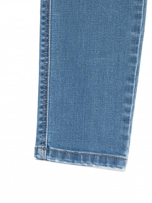 Джинсы skinny push up с высокой посадкой CON-143, р.170-102, washed mid blue - 8