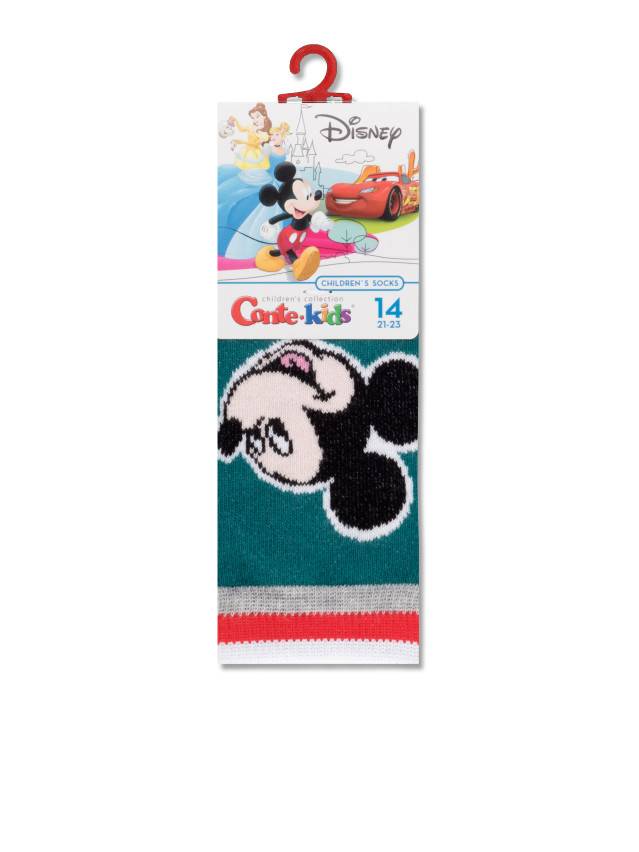 Носки детские ©Disney 17С-126/1СПМ, р.14, 341 темно-бирюзовый - 3