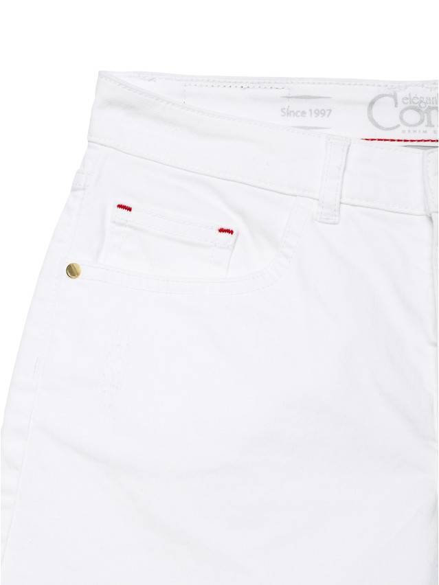 Шорты со средней посадкой CON-131, р.170-98, white - 6