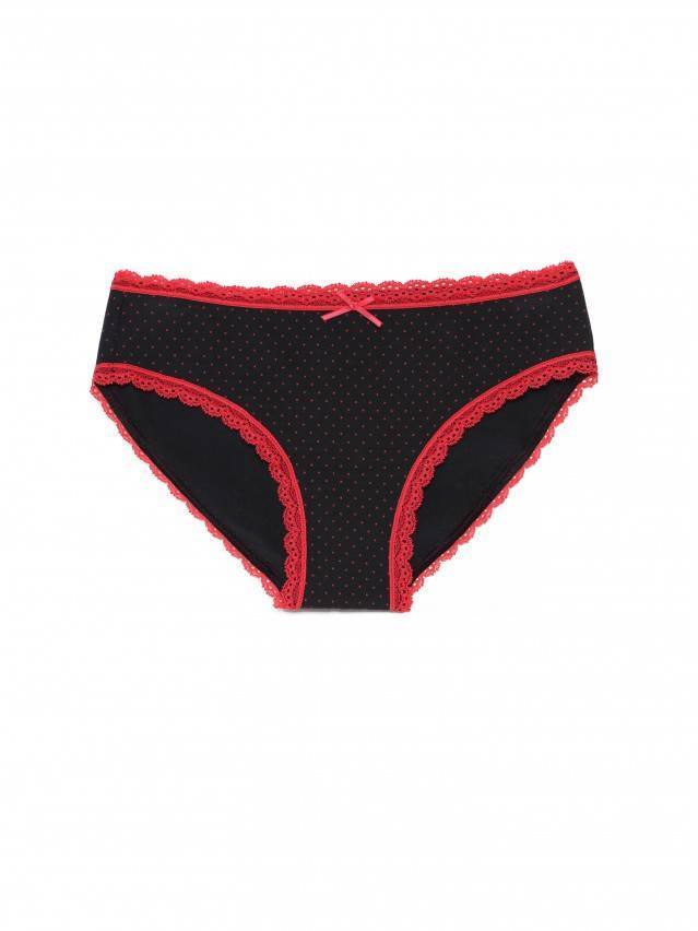 Трусы женские LAZY DAYS LB 1003 (на вешалке),р.90, black-red - 3