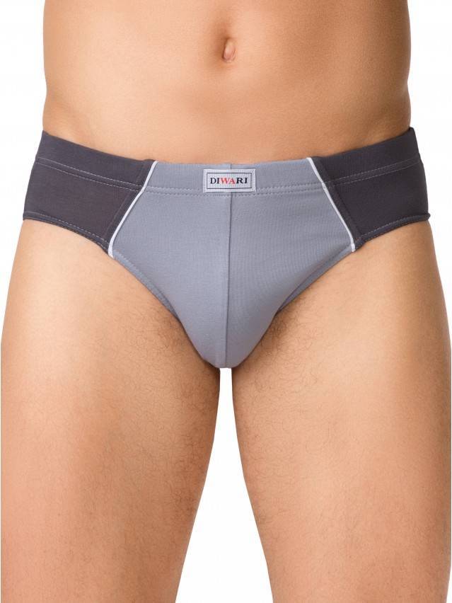 Трусы мужские BASIC SLIP 120 (в коробке) 9С-222ТСП, p. 78,82/S, fumo - 1