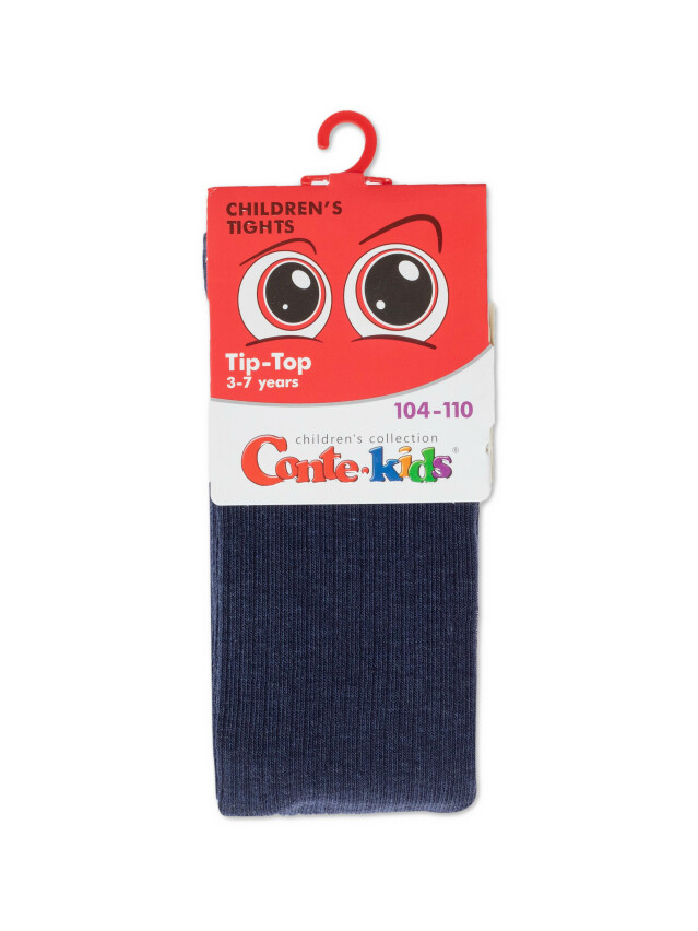 Колготки детские CK TIP-TOP, р.104-110 (16),566 темный джинс - 2
