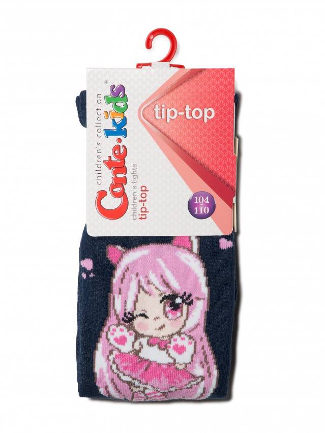 Колготки детские TIP-TOP, р.104-110 (16),509 темно-синий - 2