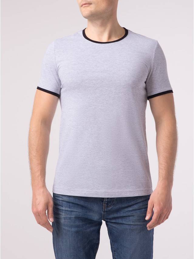 Футболка MF 746, р.170,176-100, серый-черный - 1