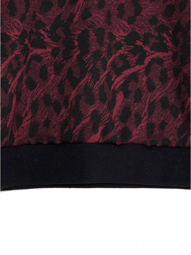 Свитшот LD 1054, р.170-92, bordo leo - 5