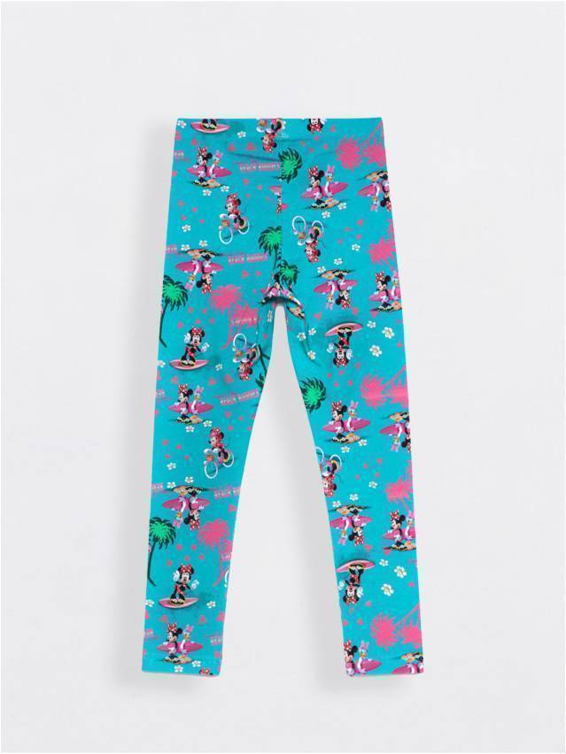 Леггинсы PLAY с принтом ©Disney, р.104,110-56, aqua friends - 2