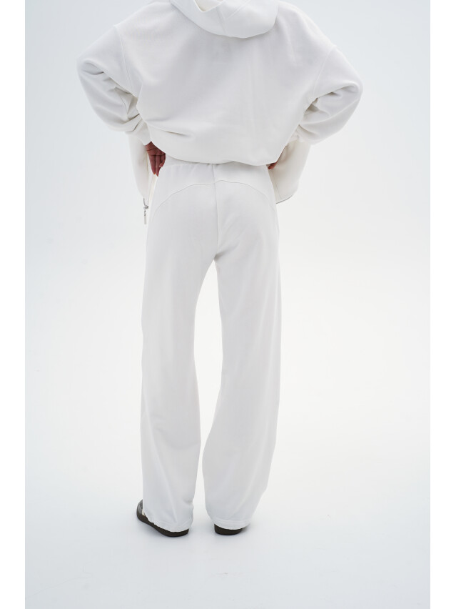 Брюки женские EL 3227, р.XL, milk white - 2