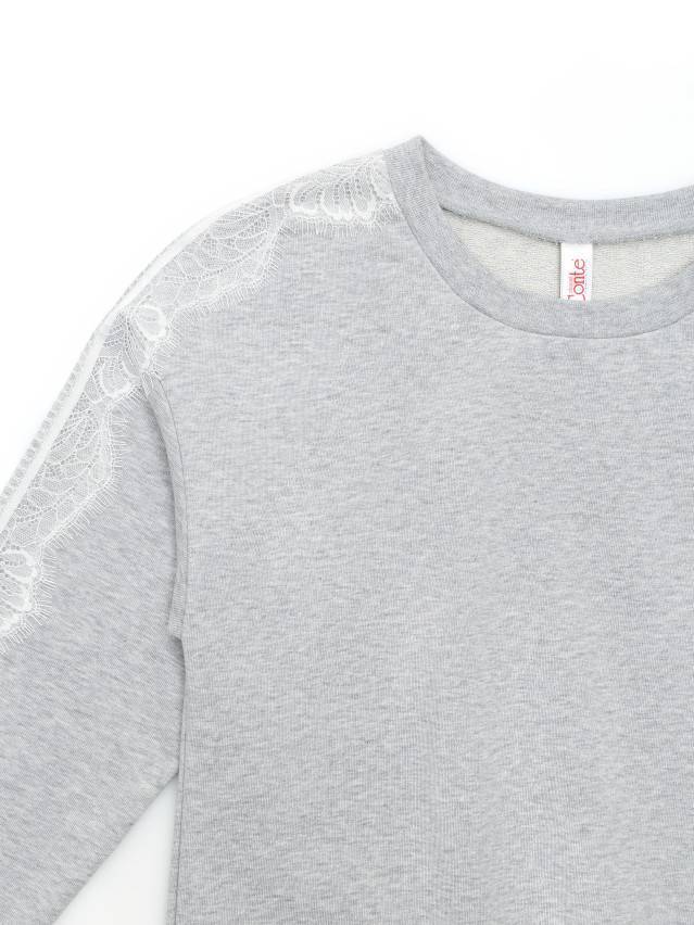 Свитшот DD 1074, р.146,152-76, shiny grey - 5