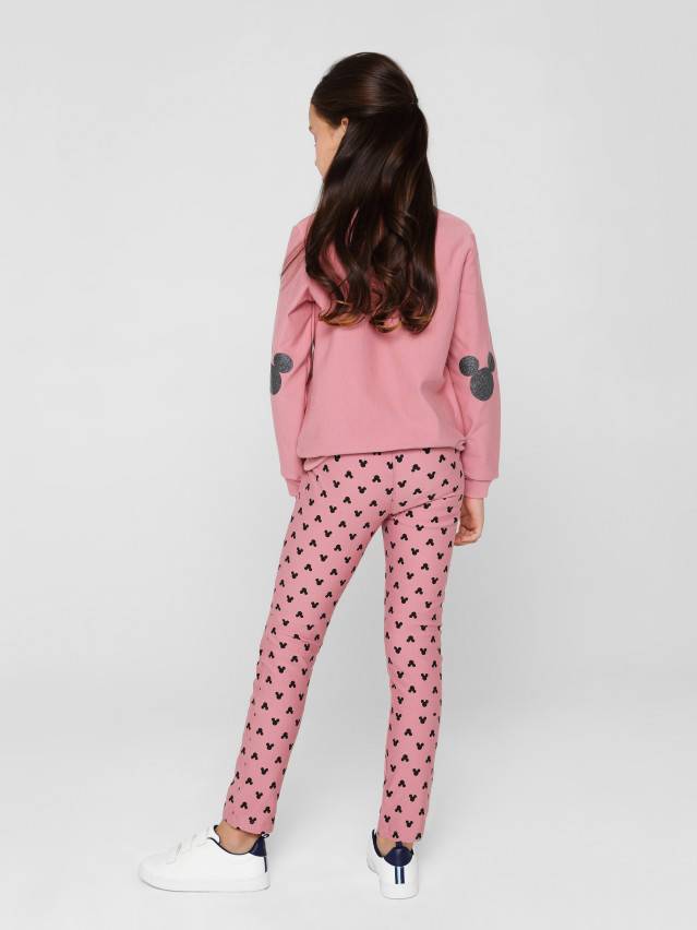 Леггинсы для девочек CE DISNEY MICKEY STYLE, р.104,110-56, dusty rose - 4