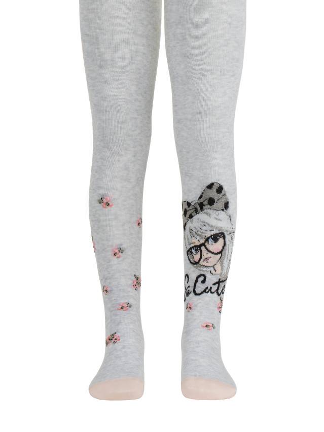 Колготки детские TIP-TOP 19С-36СП, р.128-134 (20),498 светло-серый - 1