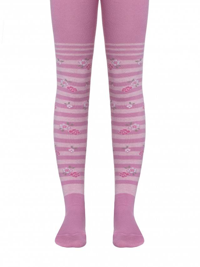 Колготки хлопковые детские TIP-TOP (люрекс) 7С-78СП, p. 116-122, мальва, рис. 409 - 1