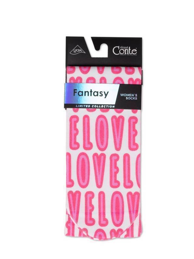 Носки женские хлопковые CE FANTASY 19С-236СП, р.36-39, 314 розовый - 4
