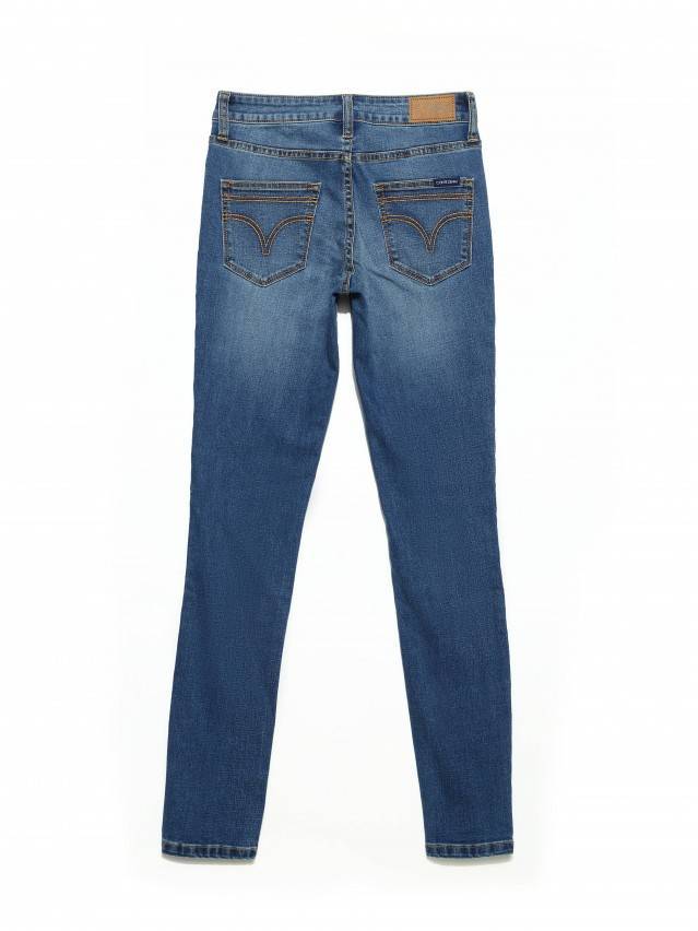Джинсы skinny со средней посадкой CON-182, р.170-90, authentic blue - 6