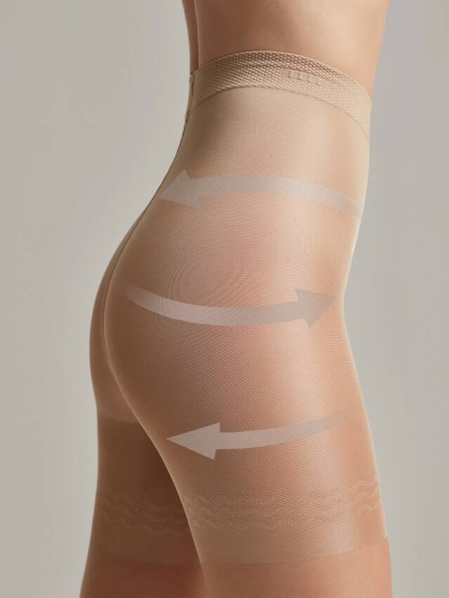 Колготки полиамидные женские CONTROL 20 8С-75СП, p. 2, bronz - 1