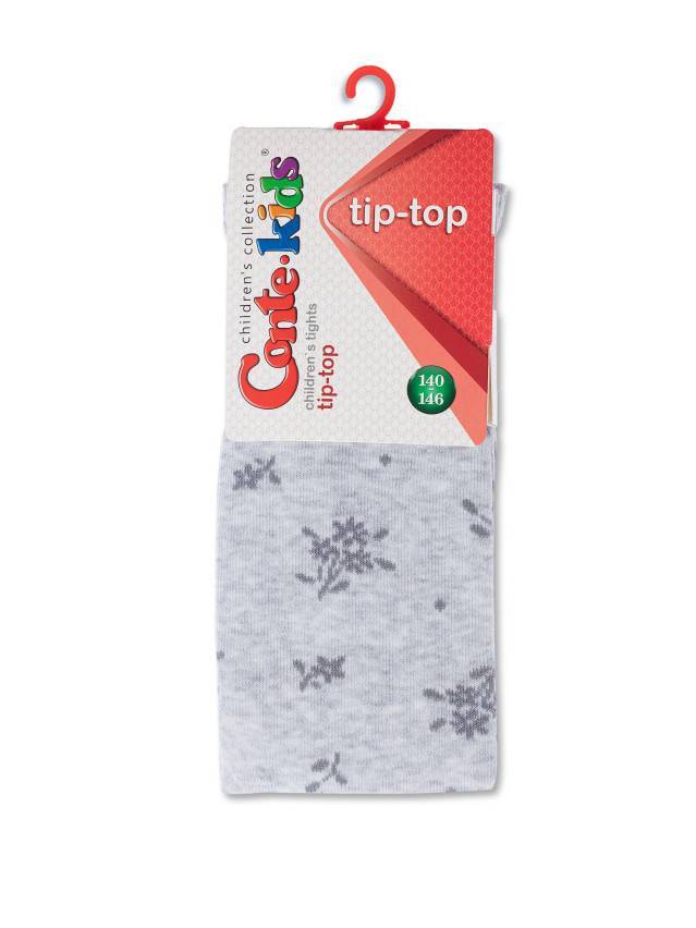 Колготки детские TIP-TOP, р.140-146 (22),549 светло-серый - 2