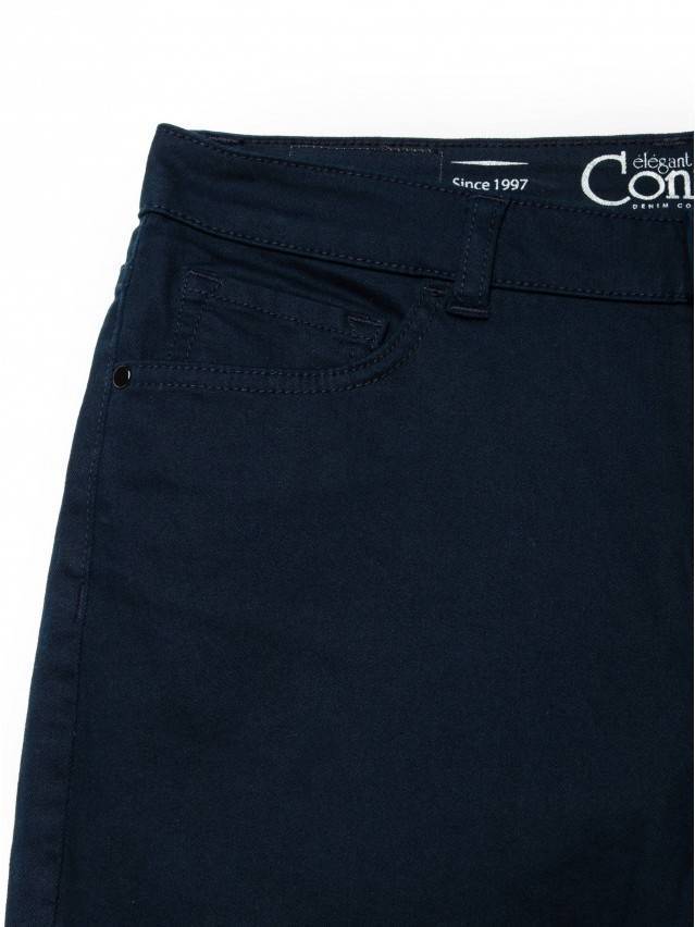 Джинсы Straight Fit со средней посадкой CON-139B, р.170-106, dark navy. Рекомендуем к покупке меньший размер (обхват бедер). - 6