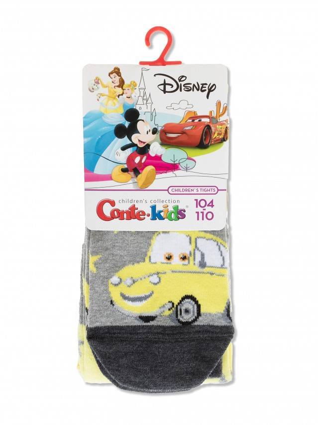 Колготки детские ©Disney 17С-134СПМ, р.104-110 (16),469 серый-желтый - 2