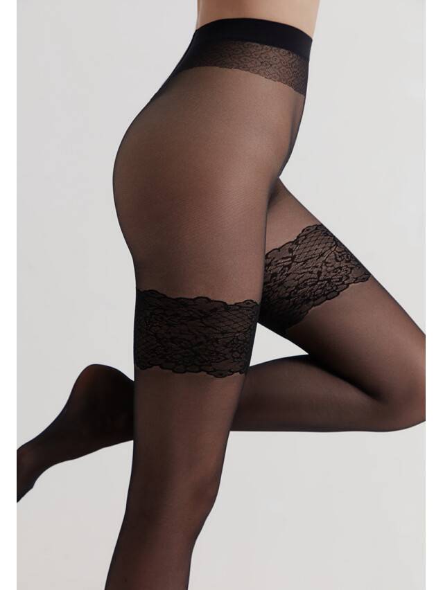 Колготки женские CE FANTASY PLAISIR, р.2, nero - 3