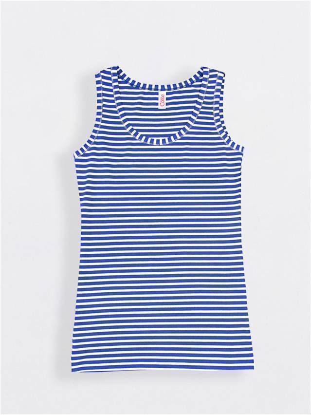 Джемпер LD 731, р.170-92, василек-белый - 1