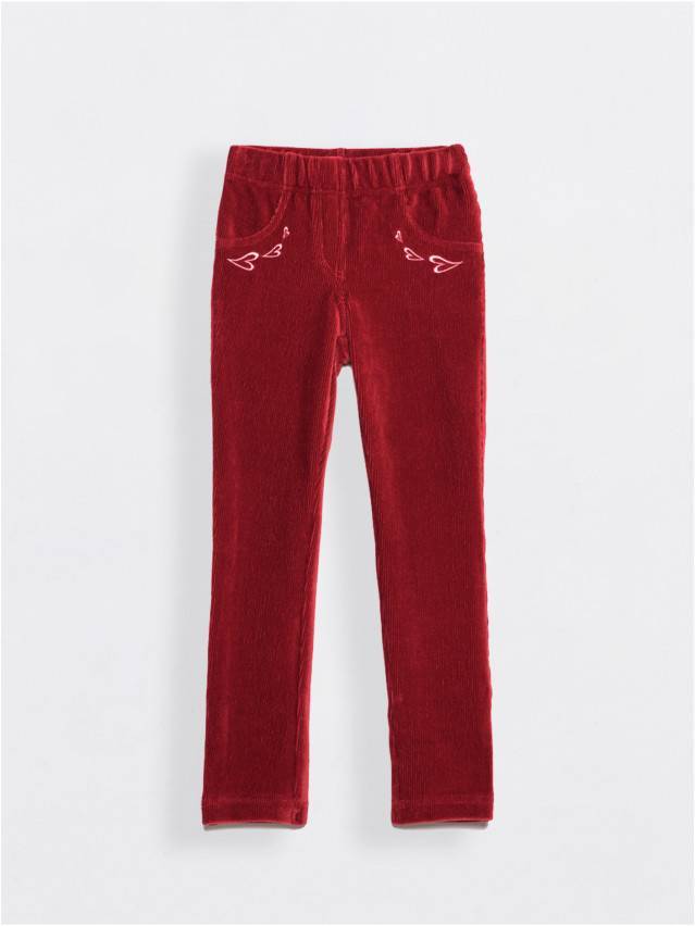 Джеггинсы для девочек AVRORA 15С-100ДТСП, p. 110,116-56, bordo - 1