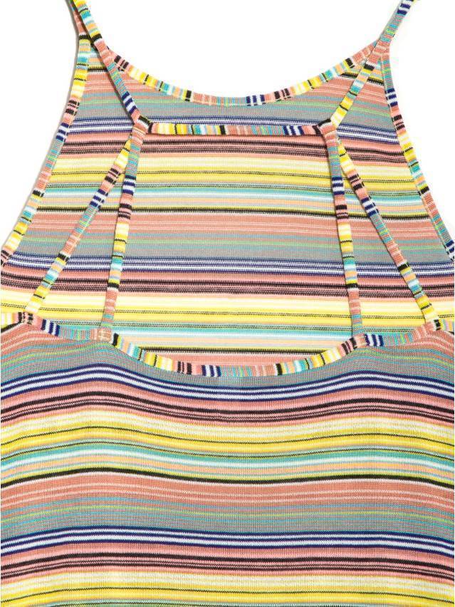 Платье женское LPL 922-1, р.170-88-94, yellow stripes - 6