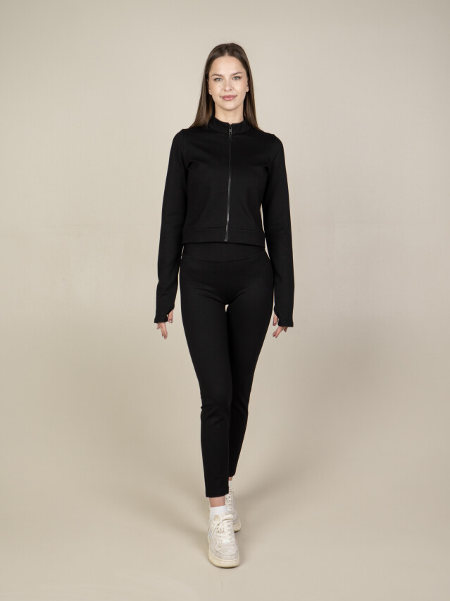 Леггинсы женские EL 30124, р.XL, black - 4