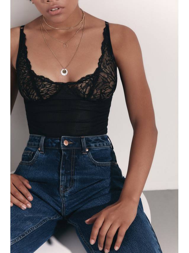 Боди CE DIVONTEESE LBT 1467, р.170-84-90, black - 3