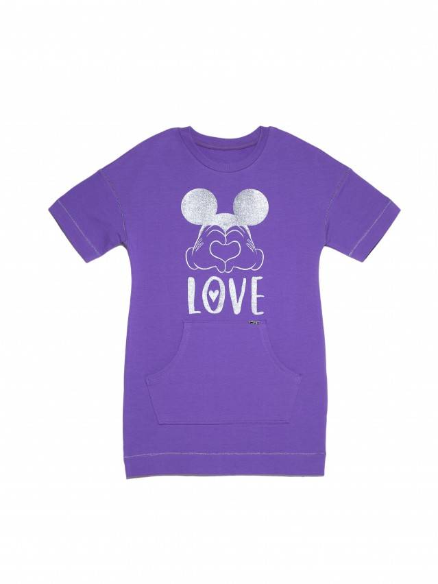 Туника для девочек ©Disney DTH 956, р.128,134-68, royal violet - 4