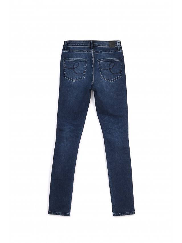 Джинсы Skinny со средней посадкой CON-99, р.170-90, темно-синий - 4