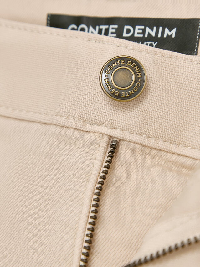 Джинсовые шорты жен.CON-885, р.170-102, beige - 3