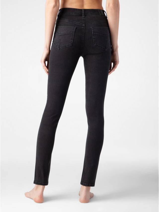 Брюки джинсовые женские CE CON-286, р.170-98, washed black - 2