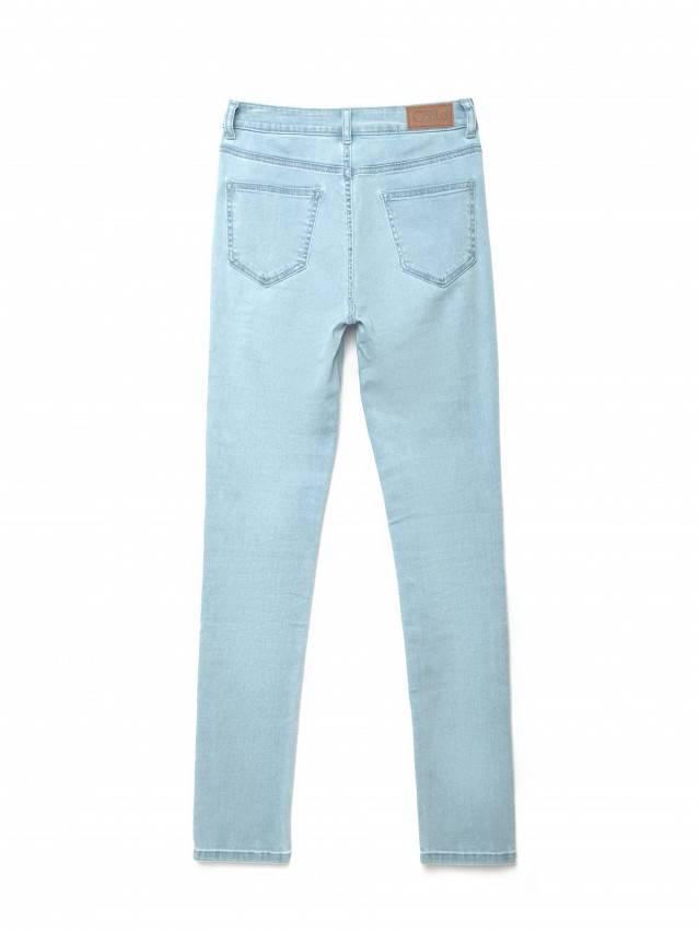 Джинсы Skinny c высокой посадкой CON-115, р.170-90, bleach blue - 5