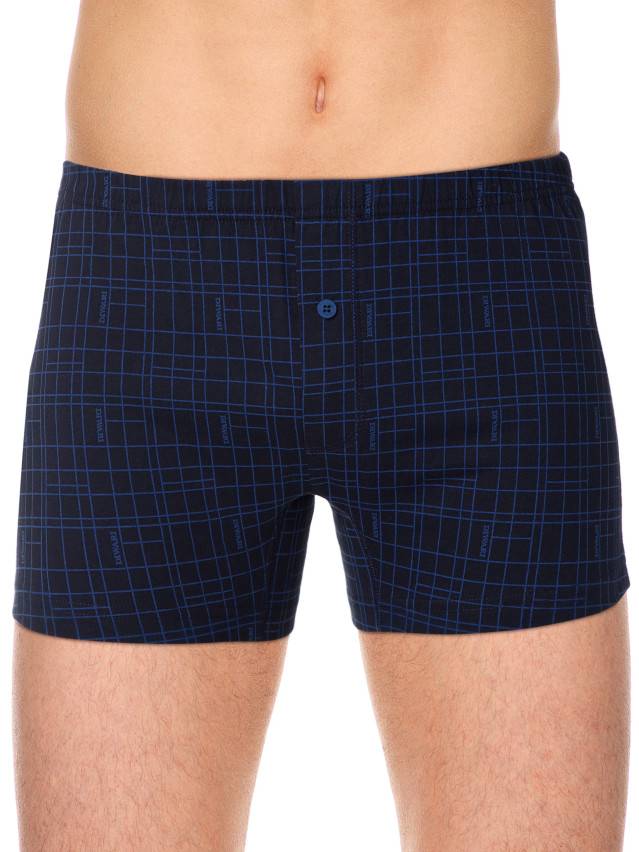 Трусы мужские SHAPE MBX 201 (в коробке),р.78,82, navy-electric blue - 2