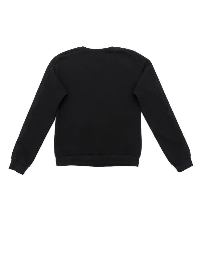 Свитшот DD 1074, р.134,140-72, shiny black - 5