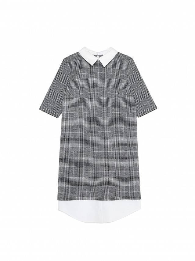Платье LPL 1052, р.170-84-90, grey-ivory check - 4