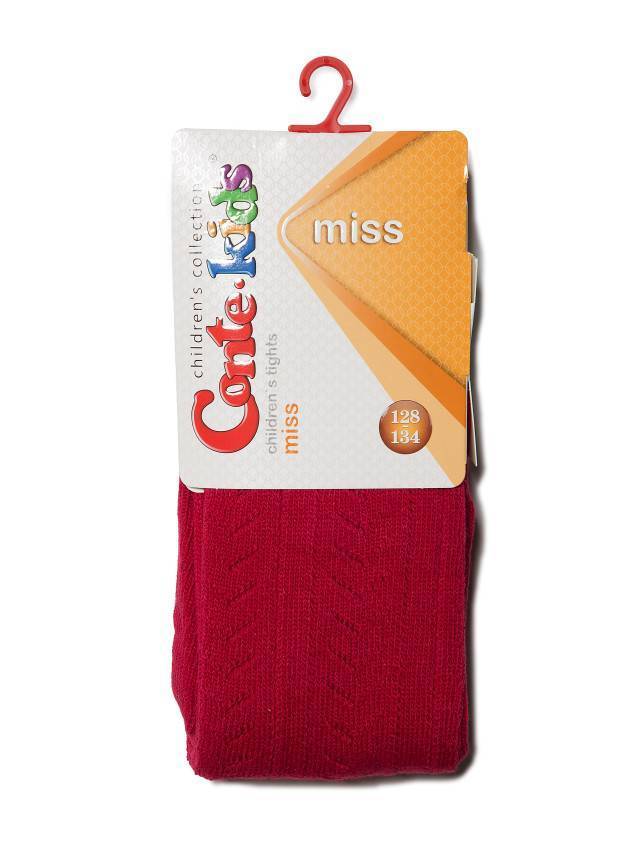 Колготки хлопковые детские MISS (ажурные) 7С-80СП, p. 116-122, бордо, рис. 267 - 2