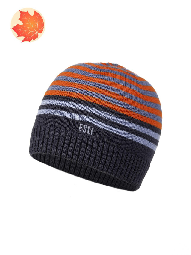 Шапка детская ESLI 16С-59СП, р.54, черный - 1